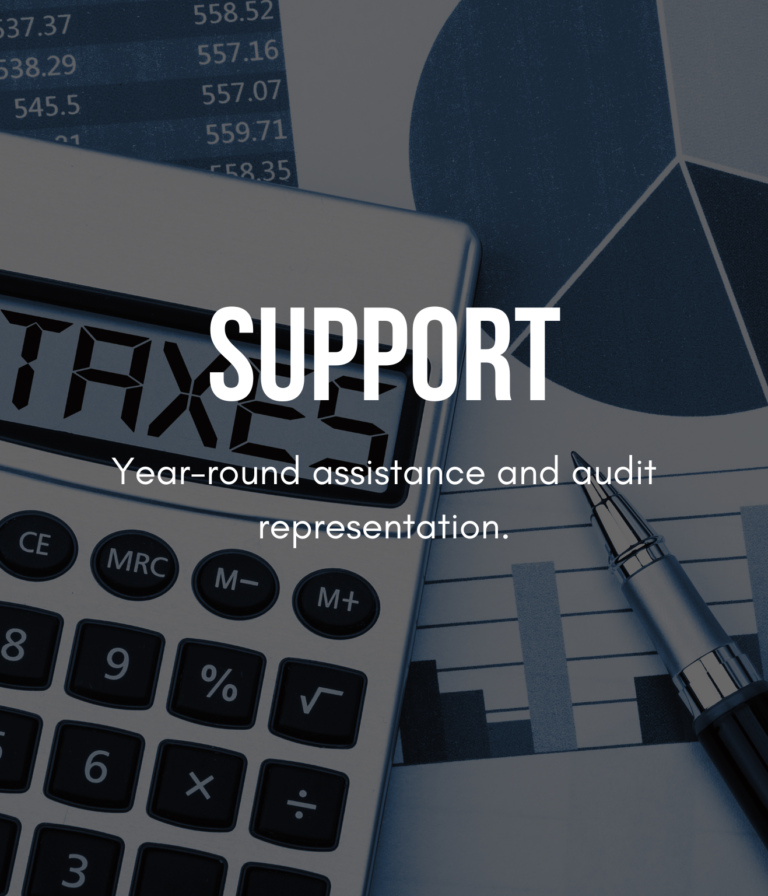 tax prep - support